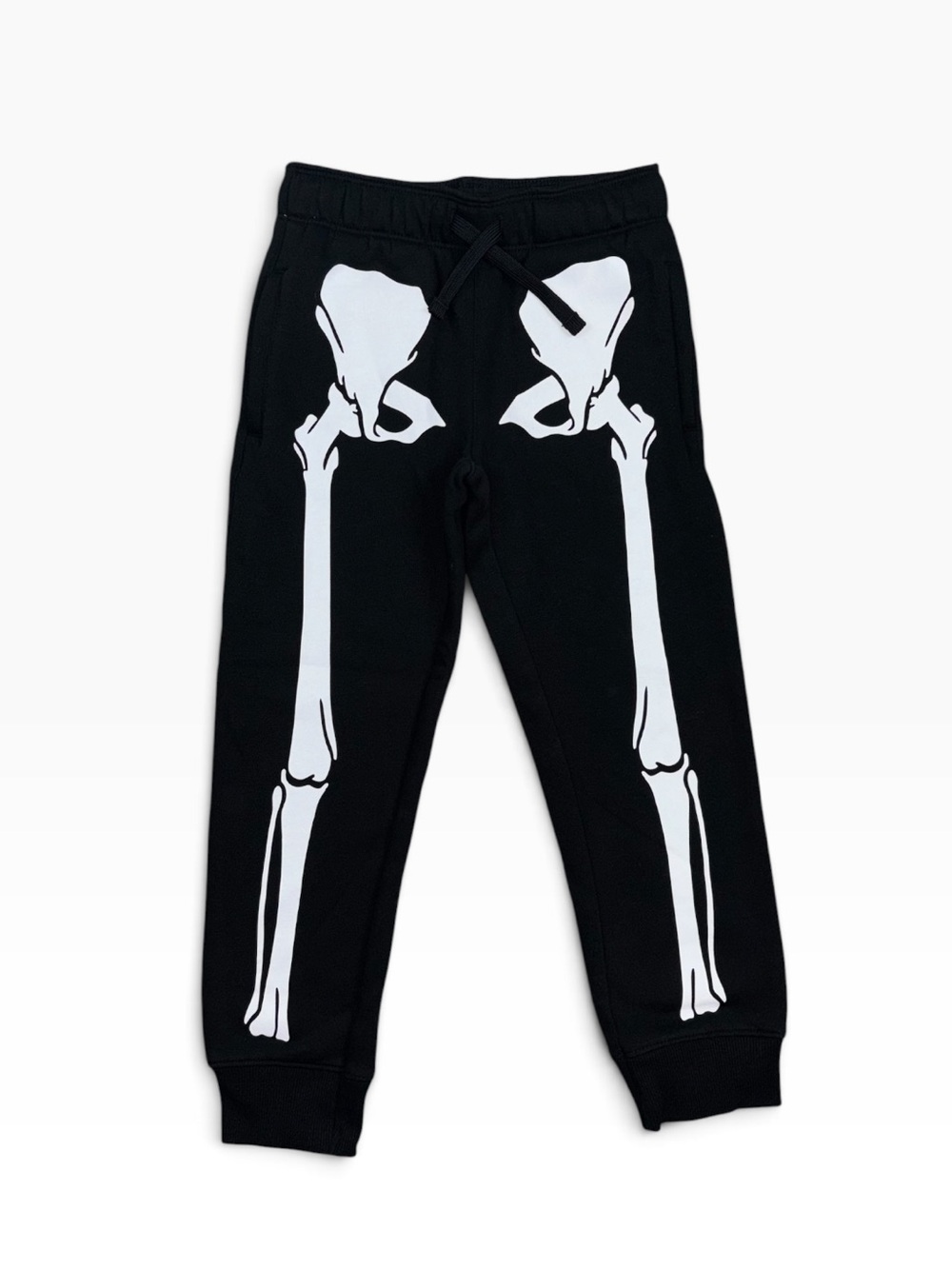 Denim & Flower Skeleton Joggers 5/6